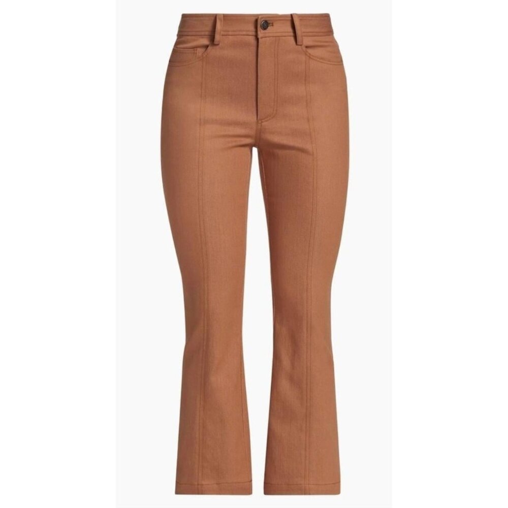 Cinq à Sept Cropped Ankle Pants in Brown